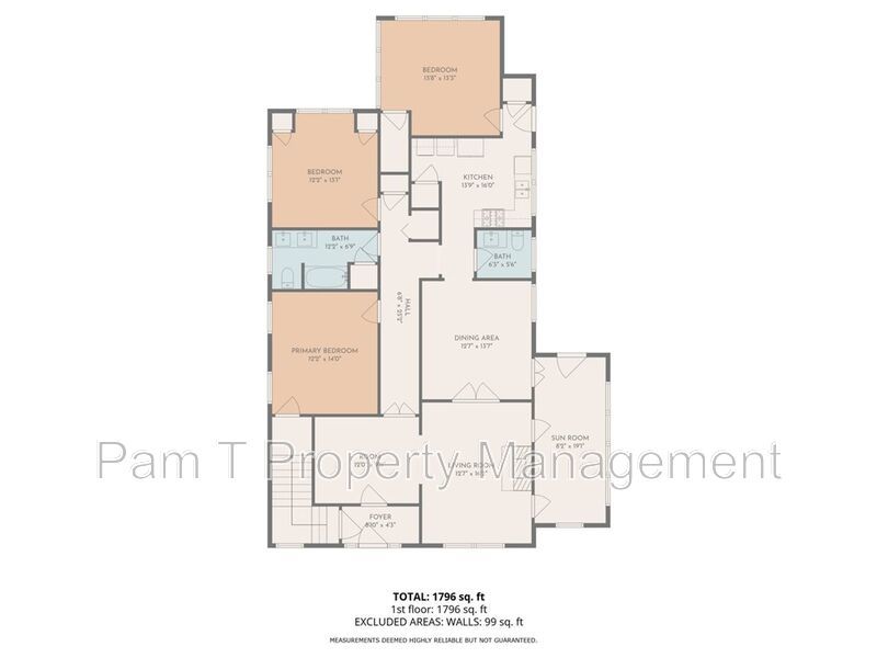 3 bedroom apartment in Ardsley Park property image
