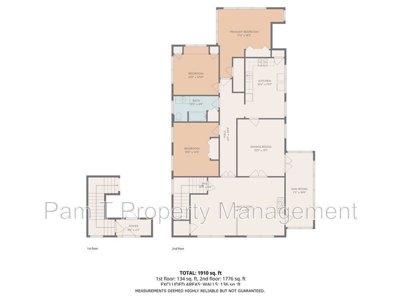 Upstairs Large 3 bedroom apartment in Ardsley Park property image