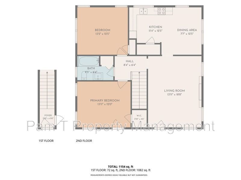 Upstairs 2-Bedroom | Private Balcony, Hardwood Floors & Included Water property image
