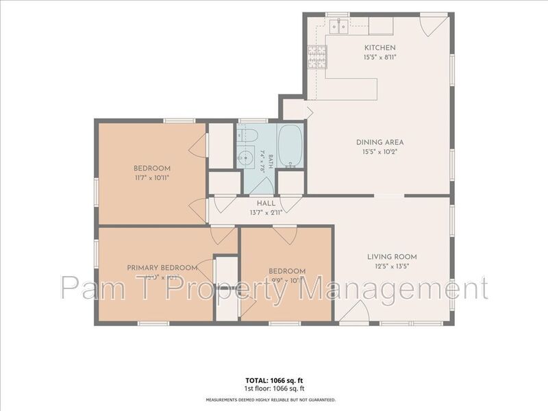 3-Bedroom near Bona Bella | Eat-In Kitchen & Easy-Care Floors property image