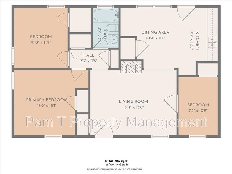 3-Bedroom on New Mexico Street | Easy-Care Floors & Storage property image